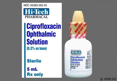 Not applicable - Ciprofloxacin Hydrochloride 0.3% Ophthalmic Solution