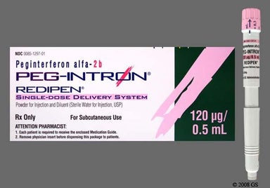 White Not applicable - Peg-Intron Redipen 120mcg Powder for Injection
