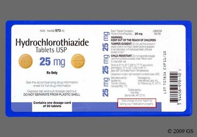 Orange Round H 25 - Hydrochlorothiazide 25mg Tablet