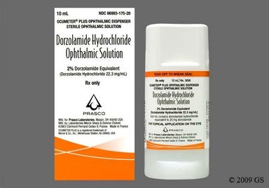 Not applicable - Dorzolamide Hydrochloride 2% Ophthalmic Solution