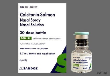 Not applicable - Calcitonin-Salmon 200unit/actuation Nasal Spray
