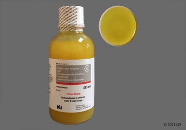 Yellow Not applicable - Hydrocodone Polistirex/Chlorpheniramine Polistirex Pennkinetic 10mg-8mg/5ml Extended-Release Suspension