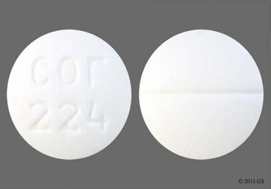White Round Cor 224 - Oxycodone Hydrochloride 5mg Tablet