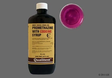Purple Not applicable - Promethazine Hydrochloride/Codeine Phosphate 6.25mg-10mg/5mL Solution