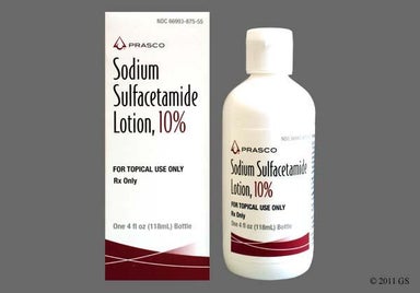 Yellow Not applicable - Sodium Sulfacetamide 10% Topical Lotion