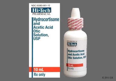 Not applicable - Hydrocortisone/Acetic Acid 1%-2% Otic Solution