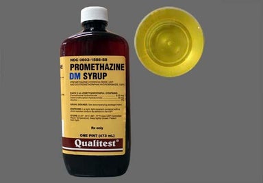 Yellow Not applicable - Promethazine DM 6.25mg-15mg/5mL Solution