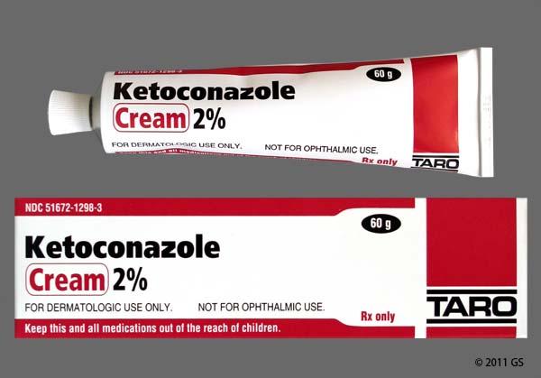 can ketoconazole cream be applied to face