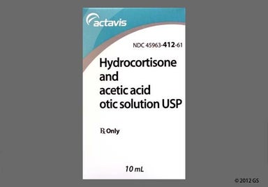 Not applicable - Hydrocortisone/Acetic Acid 1%-2% Otic Solution