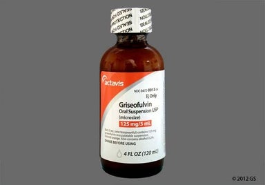 orange - Griseofulvin Microsize 125mg/5ml Suspension