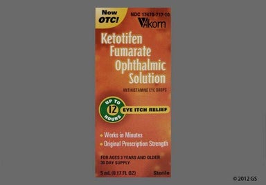Not applicable - Ketotifen Fumarate 0.035% Ophthalmic Solution