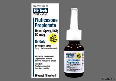 Not applicable - Fluticasone Propionate 50mcg/actuation Nasal Spray