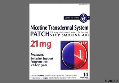 Nicotine 21mg/24hr Transdermal Patch