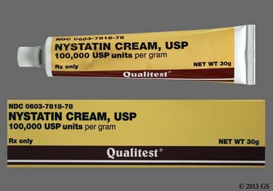 Not applicable - Nystatin 100,000unit/g Topical Cream