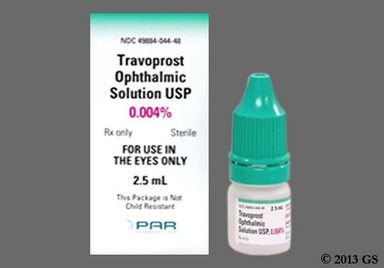 Yellow Not applicable - Travoprost 0.004% Ophthalmic Solution