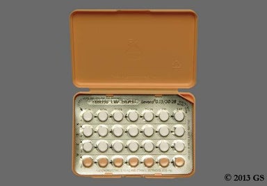 Peach Round WATSON - Levora 28-Day Tablet