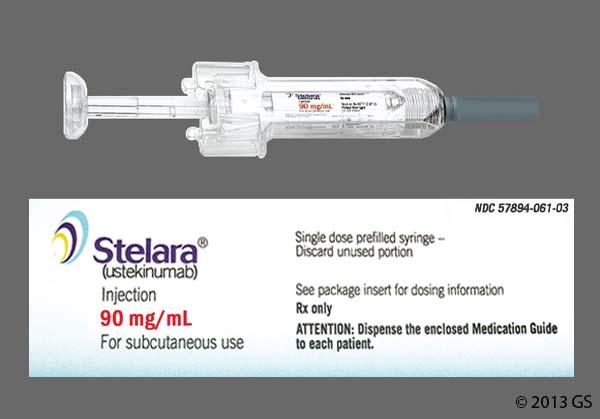 yellow - Stelara 90mg/mL Solution for Injection