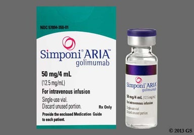 yellow - Simponi ARIA 50mg/4mL Solution for Injection