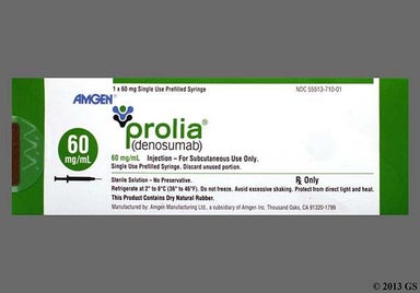 yellow - Prolia 60mg/mL Solution for Injection