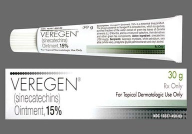 brown - Veregen 15% Topical Ointment
