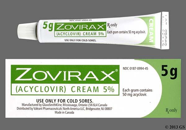 can you use zovirax cream for shingles