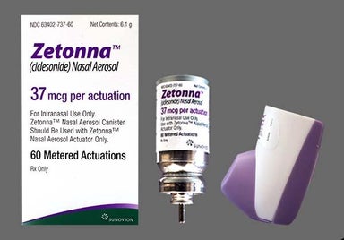 Not applicable - Zetonna 37mcg/actuation Nasal Aerosol