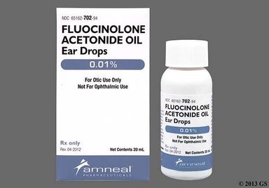 Colorless Not applicable - Fluocinolone Acetonide Oil 0.01% Ear Drops