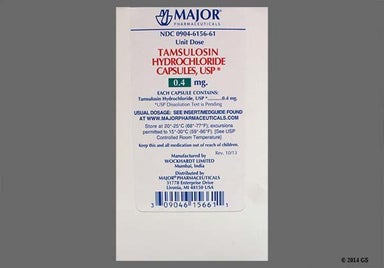 Green, Orange Capsule W - Tamsulosin Hydrochloride 0.4mg Capsule
