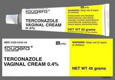 white - Terconazole 0.4% Vaginal Cream
