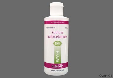 Not applicable - Sodium Sulfacetamide 10% Topical Wash