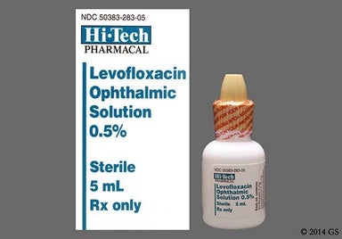 Yellow Not applicable - Levofloxacin 0.5% Ophthalmic Solution