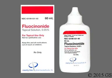 Yellow Not applicable - Fluocinonide 0.05% Topical Solution