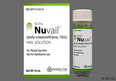 Yellow Not applicable - Nuvail 16% Nail Solution
