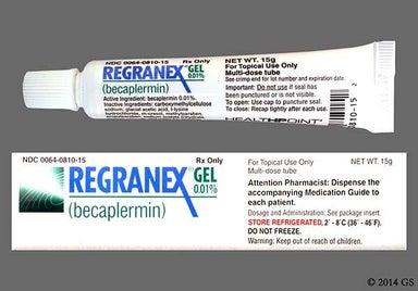 Not applicable - REGRANEX 0.01% Topical Gel