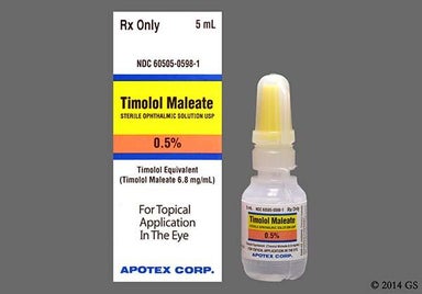 Colorless Not applicable - Timolol Maleate 0.5% Ophthalmic Solution