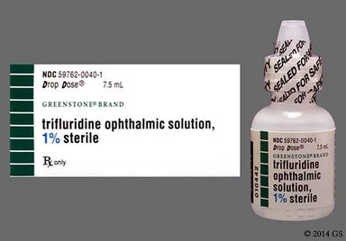 colorless - Trifluridine 1% Ophthalmic Solution