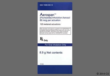 Not applicable - Aerospan 80mcg/actuation Inhalation Aerosol