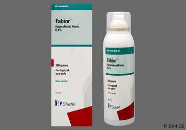 White Not applicable - Fabior 0.1% Topical Foam