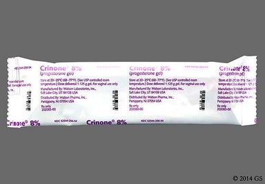 White Not applicable - Crinone 8% Vaginal Gel