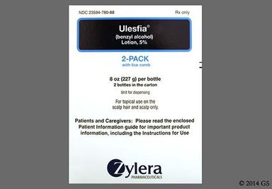 White Not applicable - Ulesfia 2-Pack 5% Topical Lotion