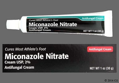 white - Miconazole Nitrate 2% Antifungal Topical Cream