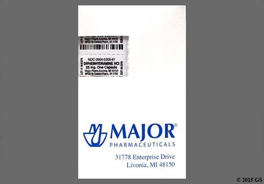 Pink Capsule CPC 835 - Diphenhydramine Hydrochloride 25mg Capsule