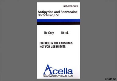Not applicable - Antipyrine/Benzocaine 54mg-14mg/ml Otic Solution