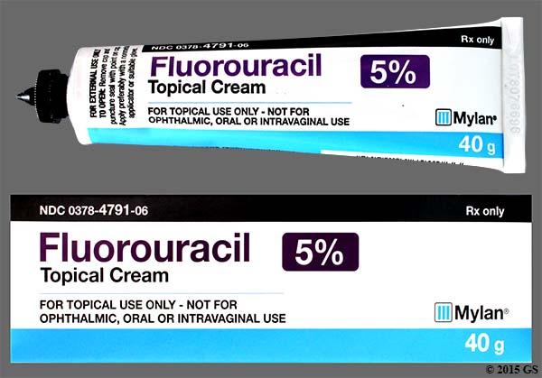 fluorouracil az anti aging termékekben