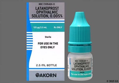 Colorless Not applicable - Latanoprost 0.005% Ophthalmic Solution