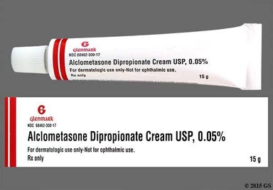 White Not applicable - Alclometasone Dipropionate 0.05% Topical Cream