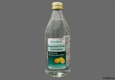 Colorless Not applicable - Magnesium Citrate 1.745g/30mL Solution (Lemon)