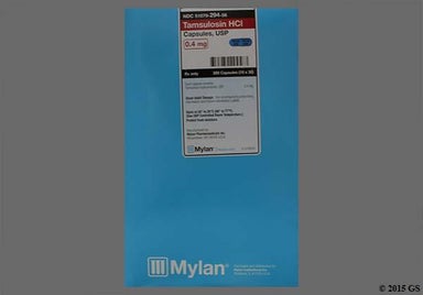 Blue Capsule MYLAN 2500 MYLAN 2500 - Tamsulosin Hydrochloride 0.4mg Capsule