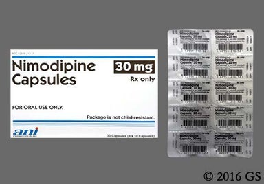 White Ani 210 - Nimodipine 30mg Capsule