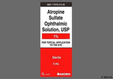 Not applicable - Atropine Sulfate 1% Ophthalmic Solution